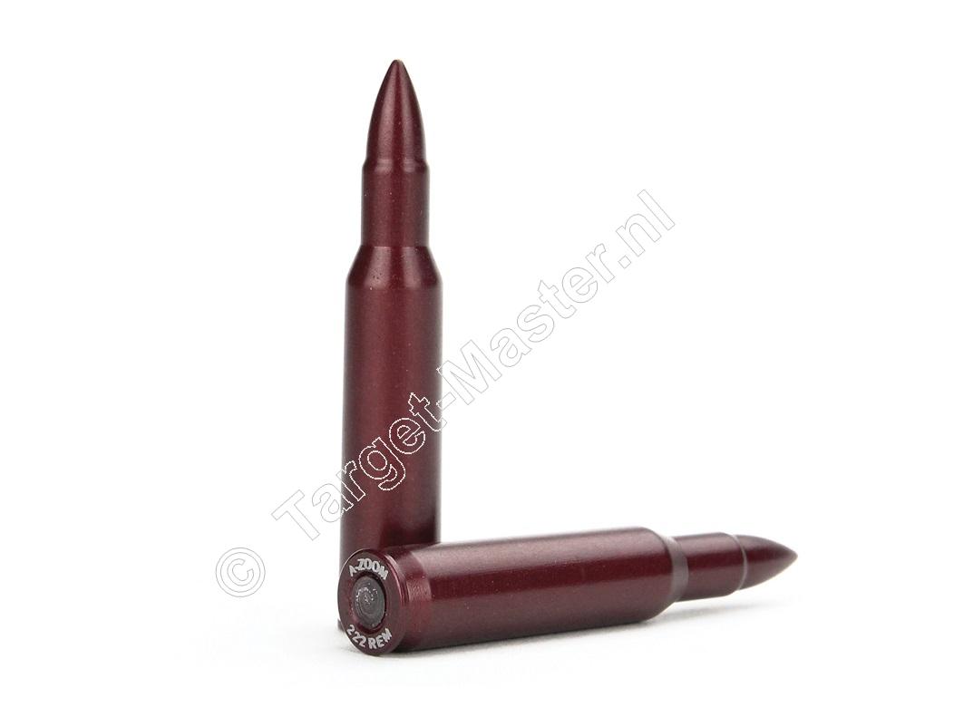 A-Zoom SNAP-CAPS .222 Remington Safety Training Rounds package of 2
